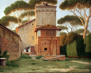 The Gatehouse in the Park of Villa Borghese, Rome