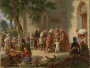 Vicelin Distributing Bread Among the Poor