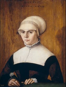 The Wife of Joerg Zoerer, at the Age of 28 by Christoph Amberger