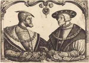 Emperors Charles V and Ferdinand I by Christoph Bockstorfer