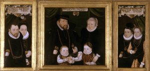 Triptych of Johann Wilhelm von Sachsen by Christoph Leutolph