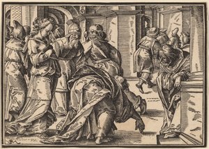 Christ Tells His Disciples of the Last Judgment by Christoph Murer