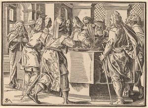 Christ Tells His Disciples of the Last Judgment