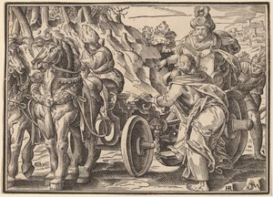Christ Tells His Disciples of the Last Judgment by Christoph Murer