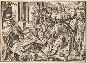 Christ Tells His Disciples of the Last Judgment by Christoph Murer