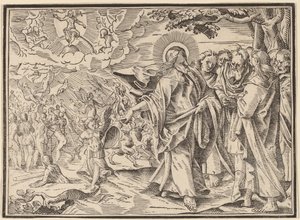 Christ Tells His Disciples of the Last Judgment