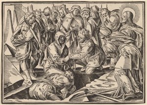 Christ Tells His Disciples of the Last Judgment by Christoph Murer