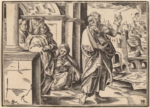 Christ Tells His Disciples of the Last Judgment by Christoph Murer