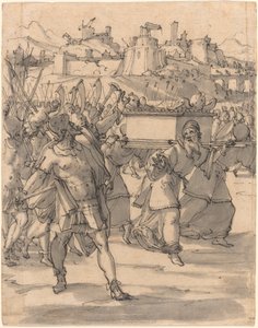 Joshua and the Israelites before the Walls of Jericho by Christoph Murer