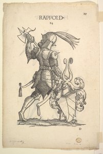 Hurlacher recto and Rappold verso Families, from Paul Hector Mairs Berich by Christoph Weiditz