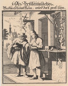 Spectacle Maker by Christoph Weigel the Elder