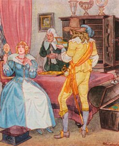 Visit to the Jeweler by Christophe (1856 1945)
