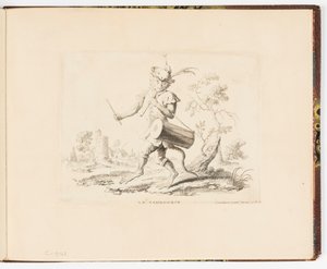 The Tabor, Monkey Antics or Different Actions of Human Life Represented by Monkeys by Christophe Huet