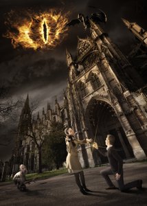Epic Cathedral Dark Fantasy by Christophe Kiciak