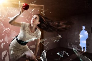 Mysterious Apple Dream by Christophe Kiciak