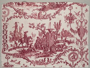 Fragments of Copperplate Printed Cotton