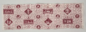 Strip of Copperplate Printed Cotton