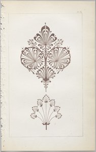 The art of decorative design: with an appendix, giving the hours of the day at which flowers open, published by Day & Son, London, 1862