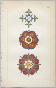 The Art of Decorative Design: With an Appendix, Giving the Hours of the Day at Which Flowers Open, Published by Day & Son, London, 1862