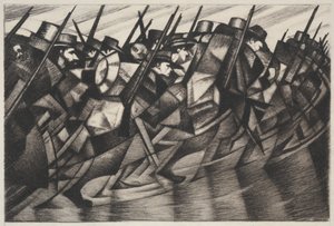 Returning to the Trenches by Christopher Richard Wynne Nevinson