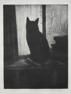The Cat by Christopher Richard Wynne Nevinson