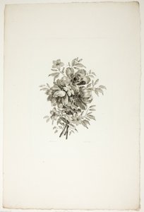 Bouquet with Poppies, from Collection of Different Bouquets of Flowers, Invented and Drawn by Jean Pillement and Engraved by P. C. Canot by Christopher Norton