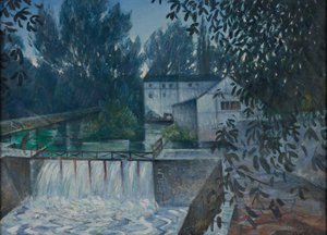 The Weir, Charenton by Christopher R.W Nevison