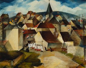 A Village Procession, France