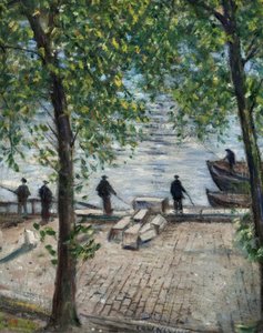 Fishermen on the Seine, 1939