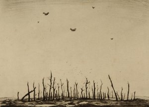 The Cursed Wood by Christopher Richard Wynne Nevinson