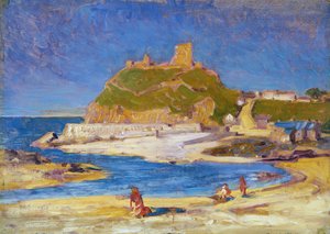 Criccieth Castle by Christopher Williams