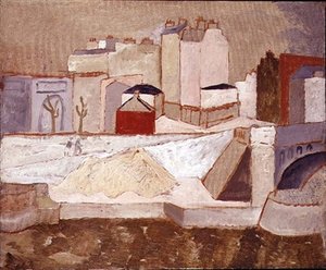 Paris Street Scene by Christopher Wood