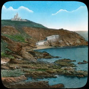 The Lizard Lighthouse, Cornwall, late 19th or early 20th century by Church Army Lantern Department