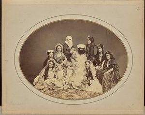 Group Wearing Costumes by Churchill and Denison