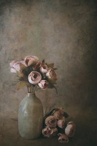 Soft Floral Still Life by Cicek Kiral