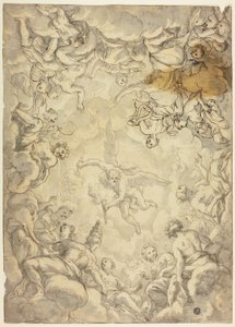 Prometheus Taking Fire From Olympus