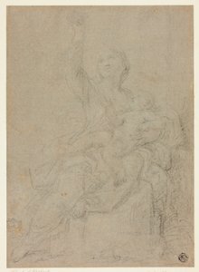 Seated Madonna and Child