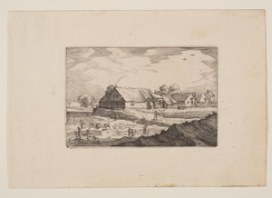 Farms and Bleaching-Fields, from Views in the Surroundings of Haarlem (Plaisante Plaetsen)