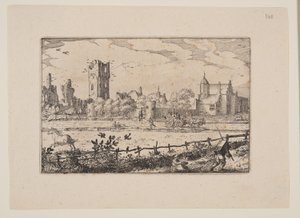 The House at Cleef, near Haarlem, from Views in the Surroundings of Haarlem