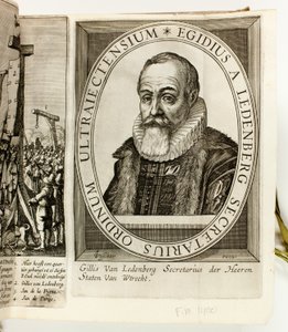 An album of Dutch political prints and pamphlets dealing with Prince Maurits of Orange and Johan van Oldenbarnevelt