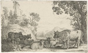 Landscape with Cattle