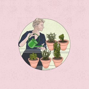 Herb gardening, 2024 by Claire Huntley