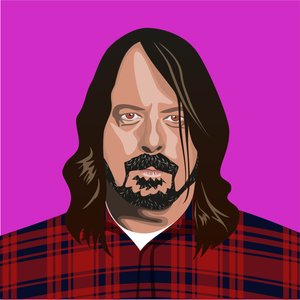 Portrait of Dave Grohl