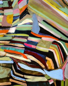 Vibrant Abstract Layers by Claire Lerner