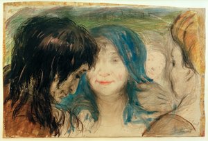 The Girl with the Blue Hair