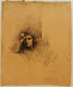 Self-Portrait by Clara Siewert