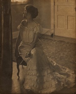 The Peacock Feather by Clarence H. White