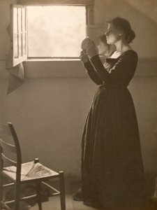 Girl with a Mirror, 1898 by Clarence Henry White