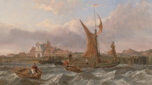 Tilbury Fort - Wind Against the Tide by Clarkson Frederick Stanfield