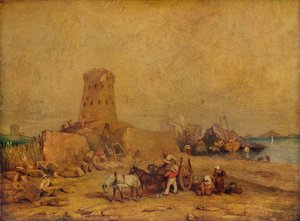Coast Scene, 19th Century, 1924 by Clarkson Stanfield